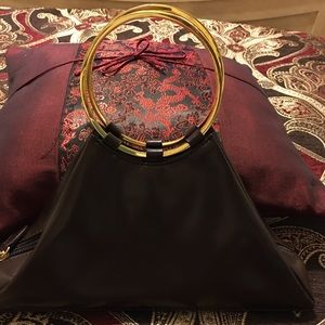 Beautiful Soft Supple Leather Geometric Purse